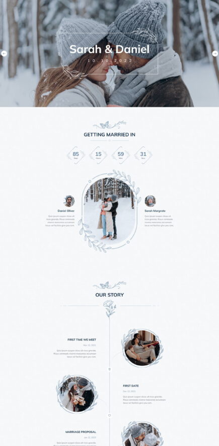 KasaLaan Wedding Website Design 9