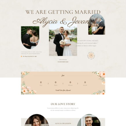 KasaLaan Wedding Website Design 15